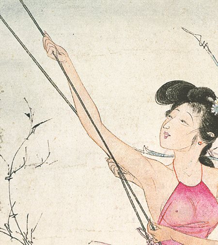 代县-胡也佛的仕女画和最知名的金瓶梅秘戏图